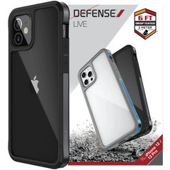 Чохол Defense Live Series для Apple iPhone 12 mini (5.4") (Чорний / Black)