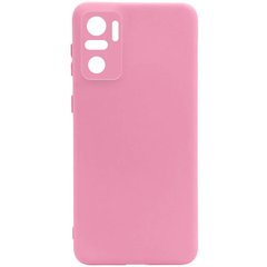 Чехол для Xiaomi Redmi Note 10 Pro / 10 Pro Max Silicone Full camera закрытый низ + защита камеры Розовый / Pink
