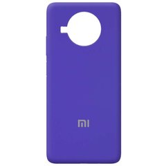 Чехол для Xiaomi Mi 10T Lite / Redmi Note 9 Pro 5G Silicone Full (Фиолетовый / Purple) c закрытым низом и микрофиброю