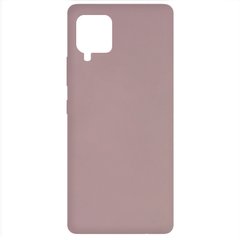 Чехол Silicone Cover Full without Logo (A) для Samsung Galaxy A42 5G (Розовый / Pink Sand)