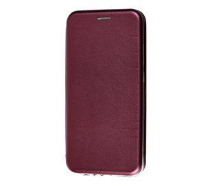 Чехол книжка Premium для Xiaomi Redmi Note 8T бордовый