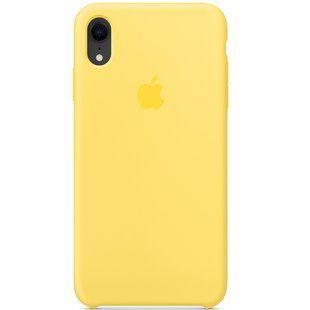 Чохол Silicone case 1: 1 (AAA) для Apple iPhone XR (6.1 "") Жовтий / Canary Yellow