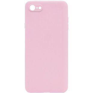 Силіконовий чохол Candy Full Camera для Apple iPhone 7/8 / SE (2020) Рожевий / Pink Sand