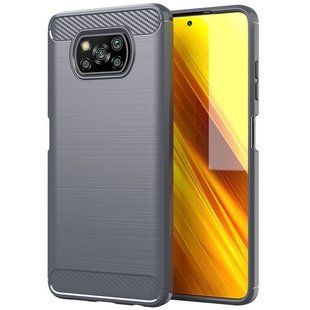 TPU чехол Slim Series для Xiaomi Poco X3 NFC (серый)