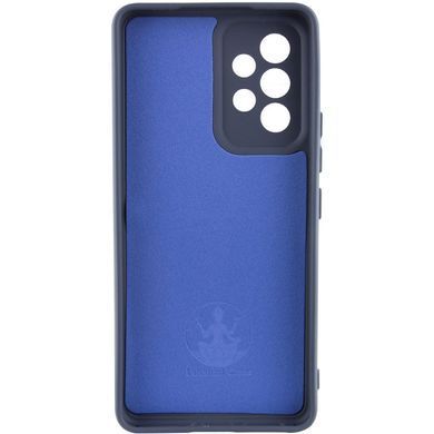 Чохол Silicone Cover Lakshmi Full Camera (A) для Samsung Galaxy A34 5G Синій / Midnight Blue
