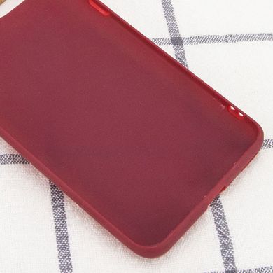 Силиконовый чехол Candy для Xiaomi Redmi Note 10 / Note 10s Бордовый