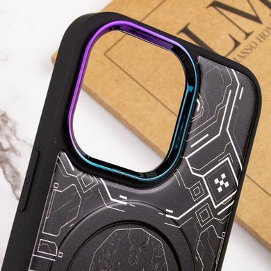 TPU+PC чохол Funny pictures with MagSafe для Apple iPhone 13 Pro Max (6.7") Dark side