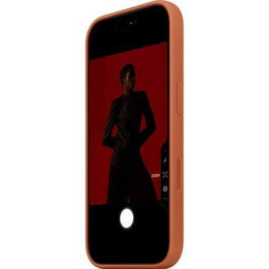 Чохол Silicone case Original 1:1 (AAA) with Magsafe для Apple iPhone 17 Pro Max (Теракотовий / Terra Cotta)