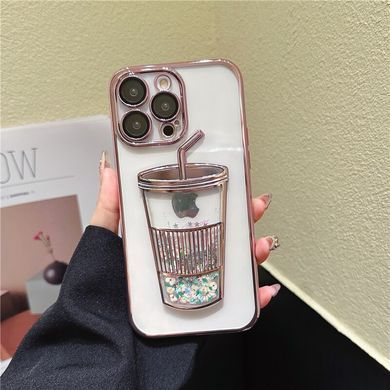 Чехол для iPhone 12 / 12 Pro Shining Fruit Cocktail Case + стекло на камеру Pink