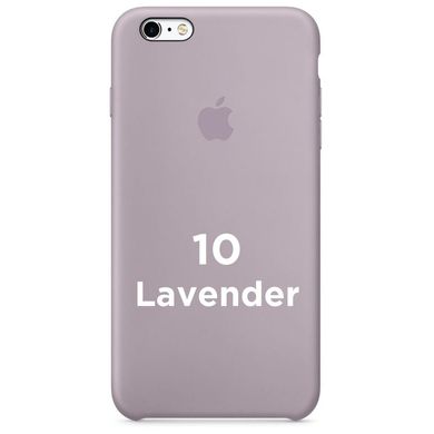 Чехол silicone case for iPhone 6/6s Lavender / лавандовый