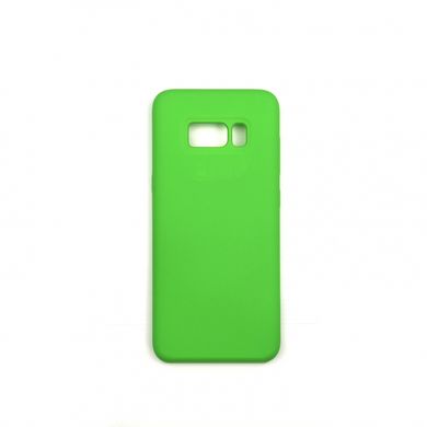 Чехол для Samsung Galaxy S8 (G950) Silky Soft Touch зеленый