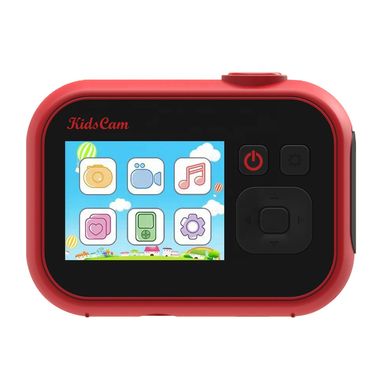 Дитяча цифрова фото-відео камера 2 "LCD UL-1219 | 720P, 5MP| Red