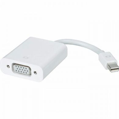 Перехідник для Macbook Mini DisplayPort to VGA adapter | Білий