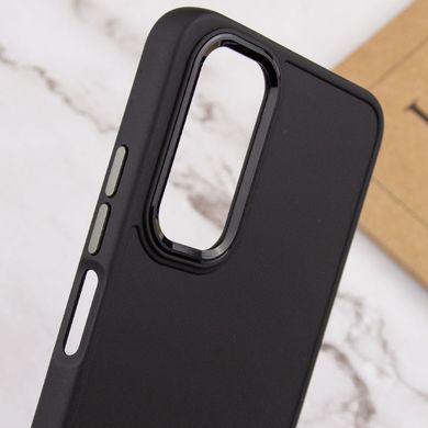 TPU чохол Bonbon Metal Style для Samsung Galaxy A23 4G Чорний / Black
