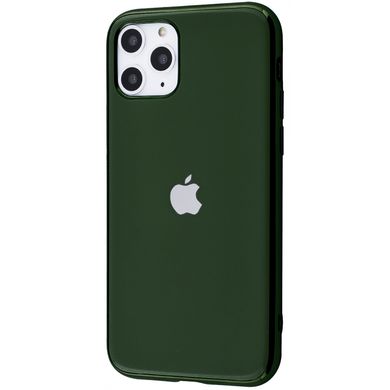 TPU чехол GLOSSY LOGO для Apple iPhone 11 Pro (5.8") (Зеленый / Pine green)