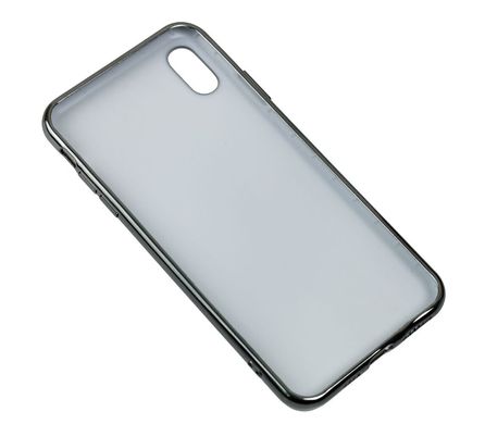 Чехол для iPhone Xs Max Silicone case (TPU) темно-зеленый глянцевый