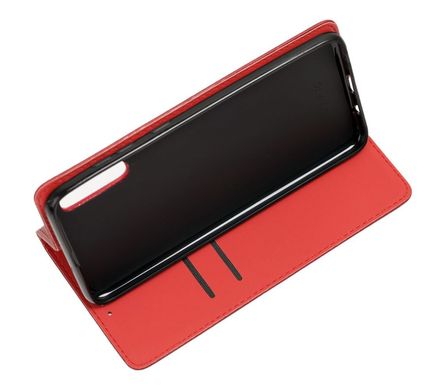 Чохол книжка для Samsung Galaxy A70 (A705) Black magnet червоний
