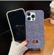 Чехол для iPhone 17 Swarovski со стразами Silver