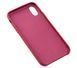 Чехол для iPhone X / Xs Leather classic "marsala"