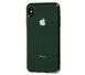 Чехол для iPhone Xs Max Silicone case (TPU) темно-зеленый глянцевый