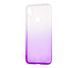 Чехол для Xiaomi Redmi Note 7 Gradient Design бело-фиолетовый