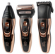 Чоловічий триммер бритва акумуляторна для стрижки волосся і бороди ProGemei Gold GM-595