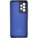 Чохол Silicone Cover Lakshmi Full Camera (A) для Samsung Galaxy A34 5G Синій / Midnight Blue