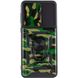Ударопрочный чехол Camshield Serge Ring Camo для Samsung Galaxy A23 4G Зеленый / Army Green