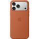 Чохол Silicone case Original 1:1 (AAA) with Magsafe для Apple iPhone 17 Pro Max (Теракотовий / Terra Cotta)