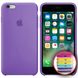 Чехол silicone case for iPhone 6/6s с микрофиброй и закрытым низом lilac / Светло - фиолетовый