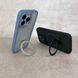 Чохол для iPhone 13 Pro Max Matt Guard MagSafe Case + кільце-підставка Deep Purple