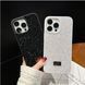 Чехол для iPhone 14 Pro Swarovski со стразами Silver