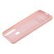 Чехол для Huawei Y6p Silicone Full розовый песок