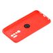 Чохол для Xiaomi Redmi 9 Deen ColorRing з кільцем червоний