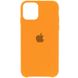 Чехол silicone case for iPhone 11 Pro (5.8") (Оранжевый / Vitamin C)