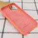 Чохол silicone case for iPhone 12 mini (5.4") (Рожевий/Flamingo)