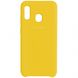 Накладка Silicone Cover for Samsung A30 / A20 2019 Yellow