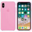 Чохол silicone case for iPhone X / XS Light Pink / Рожевий