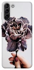 Чехол для Samsung Galaxy S21+ PandaPrint Гвоздика цветы