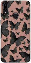 Чехол для Samsung Galaxy A10s PandaPrint Порхающие бабочки паттерн