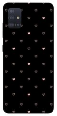 Чехол для Samsung Galaxy M51 PandaPrint Сердечки паттерн