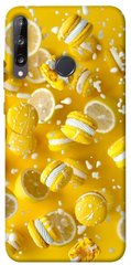 Чохол для Huawei P40 Lite E / Y7p (2020) PandaPrint Лимонний вибух їжа