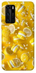 Чехол для Huawei P40 PandaPrint Лимонный взрыв еда