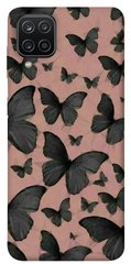 Чехол для Samsung Galaxy A12 PandaPrint Порхающие бабочки паттерн