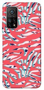 Чехол для Xiaomi Mi 10T Pro PandaPrint Red Zebra print паттерн