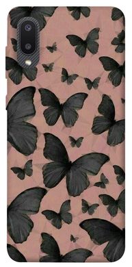 Чехол для Samsung Galaxy A02 PandaPrint Порхающие бабочки паттерн