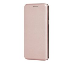 Чохол книжка Premium для Samsung Galaxy S9 (G960) рожево-золотистий