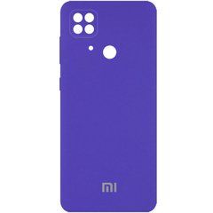 Чохол Silicone Cover Full Camera (AA) для Xiaomi Redmi 10C Фіолетовий / Purple