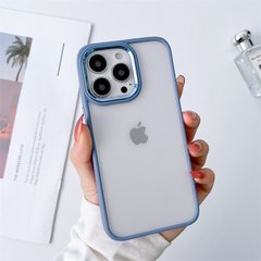 Чехол для iPhone 14 Crystal Case (LCD) Blue