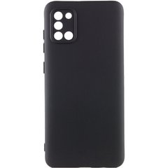 Чехол для Samsung Galaxy A31 Silicone Full camera закрытый низ + защита камеры Черный / Black